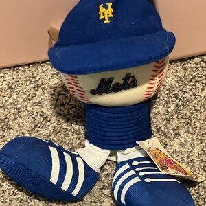 Vintage 1999 MLB Good Stuff Slinky Pets New York Mets Baseball hat/tags